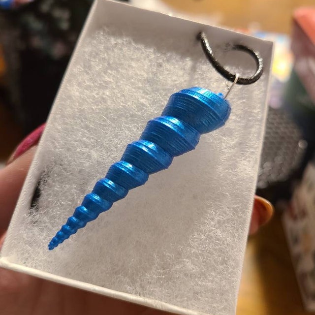 Genuine Shell Stardew Valley Mermaid Pendant-Inspired Blue Seaside Necklace