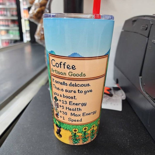 Stardew Valley Tumbler, Stardew Valley Gift, Stardew Valley Game, Valley Tumbler