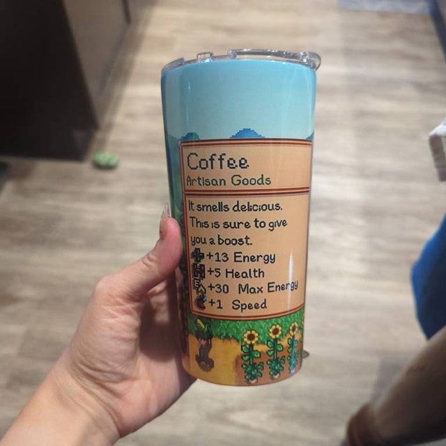 Stardew Valley Tumbler, Stardew Valley Gift, Stardew Valley Game, Valley Tumbler